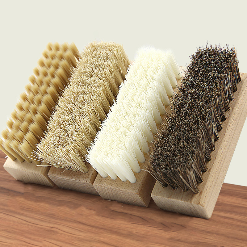 1PC Pig Bristles Shoe Brush Fo - Sneaker Cleaner recension och pris