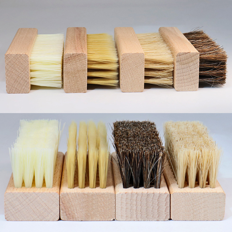 1PC Pig Bristles Shoe Brush Fo - Sneaker Cleaner recension och pris