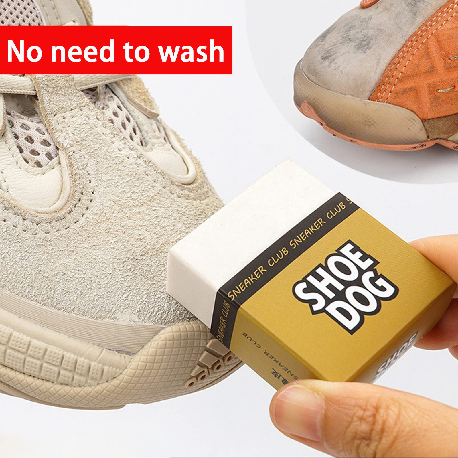 Shoe Care Cleaning Eraser, Por - Sneaker Care Spray recension och pris