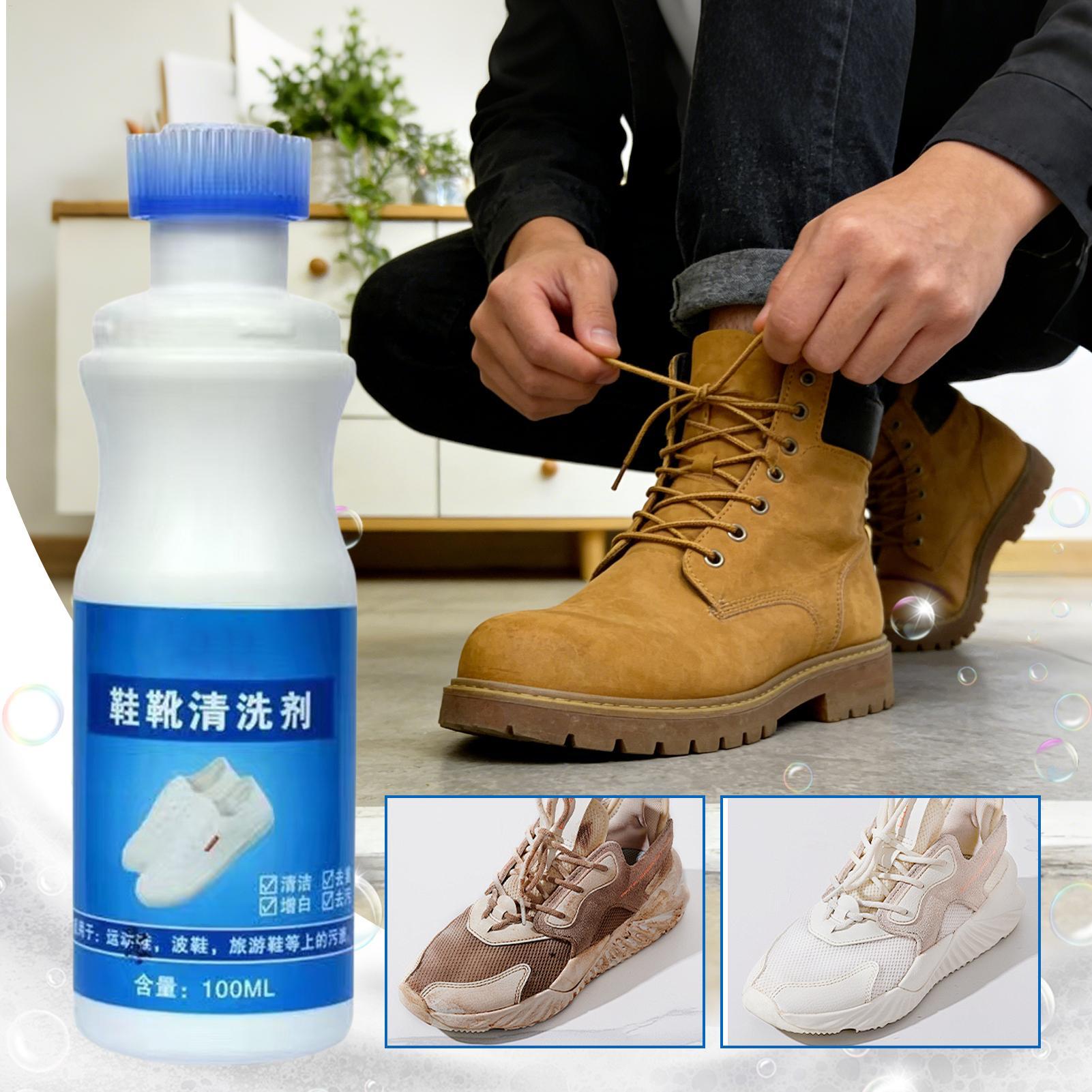 White Shoe Cleaner 100ml Foam  - Sneaker Care Spray recension och pris