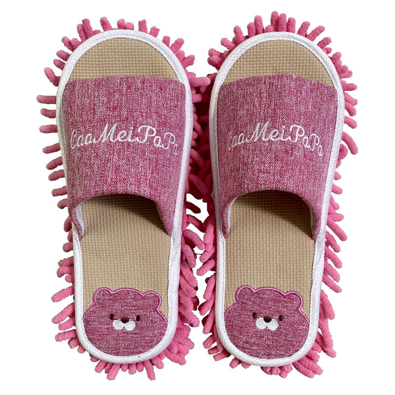 1 Pair Microfiber Cleaning Mop - Shoe Cleaner recension och pris